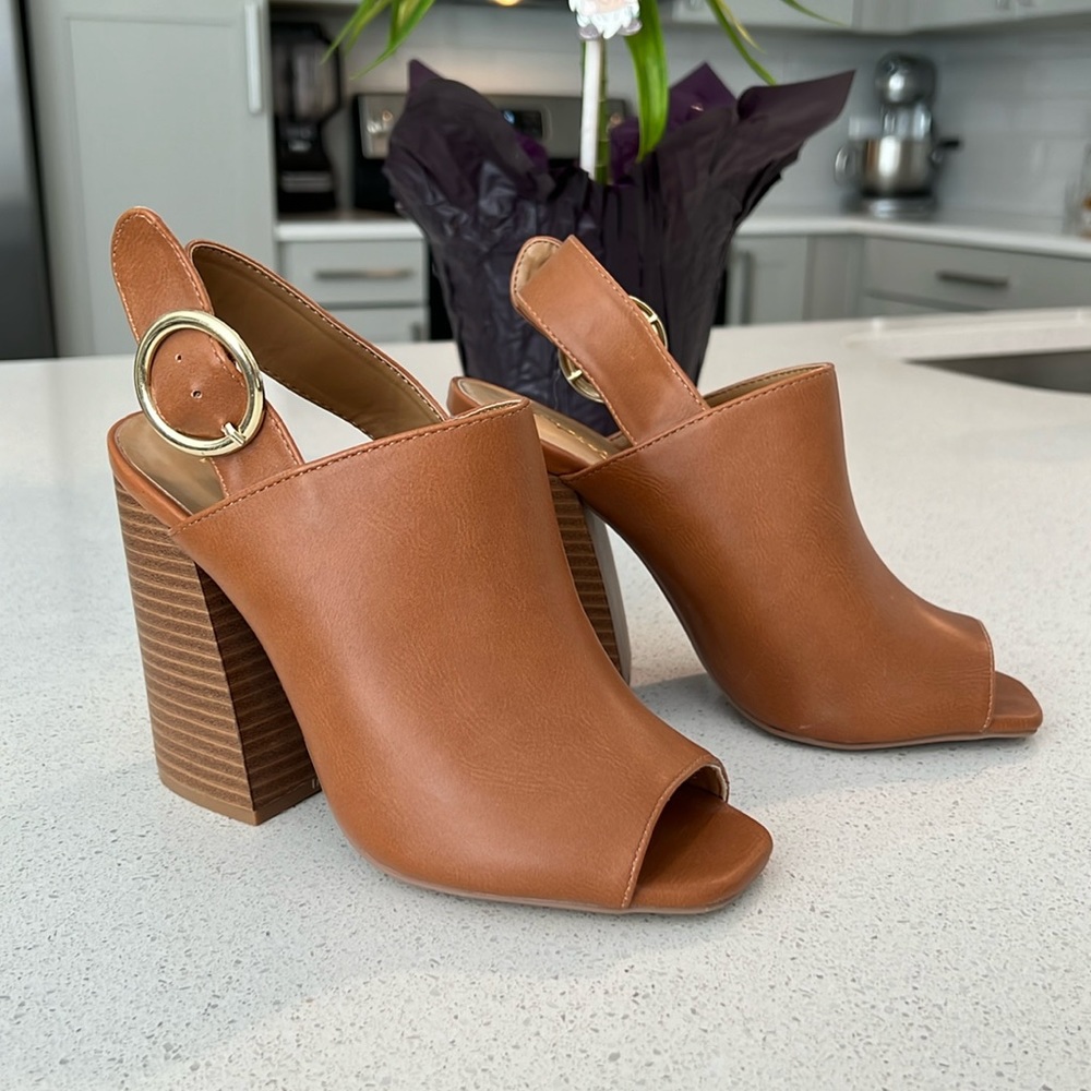 Qupid Block Bootie/Heel - image 1